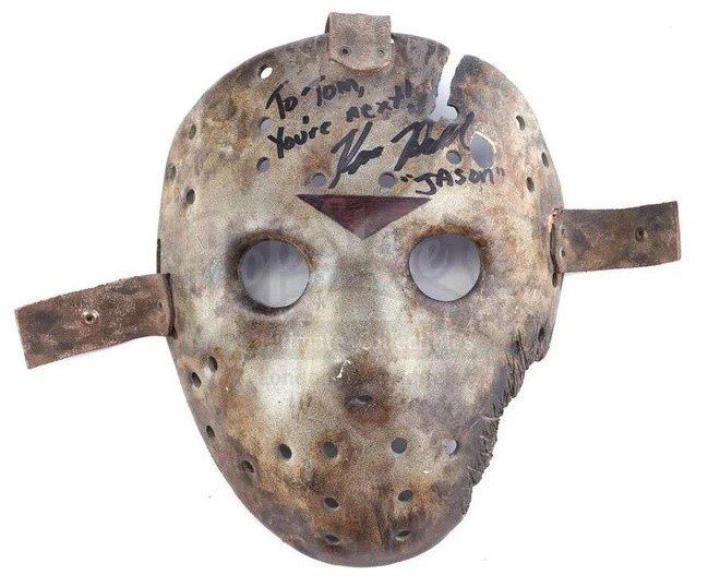 Jason Goes to Hell Signed Mask