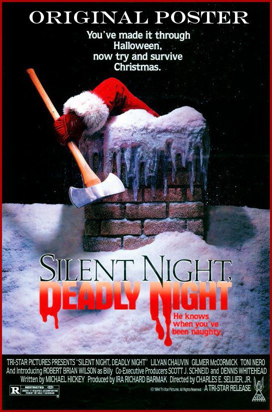 Silent Night, Deadly Night Original 1984 Theatrical Poster