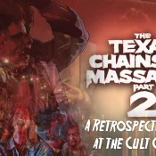 The Texas Chainsaw Massacre 2 best logo for the movie ever