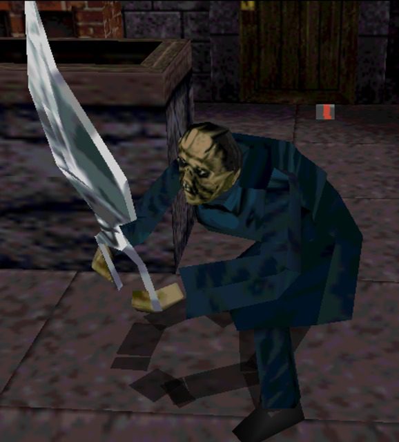 The main villain from the clocktower original game on the PlayStation in the 90s