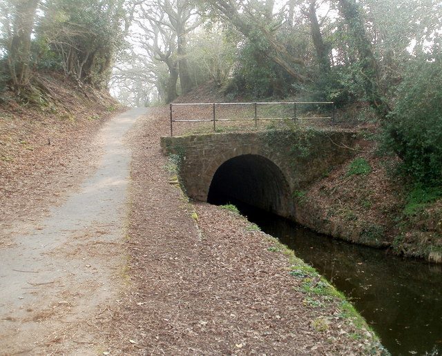 NE portal of Cwmbran canal tunnel