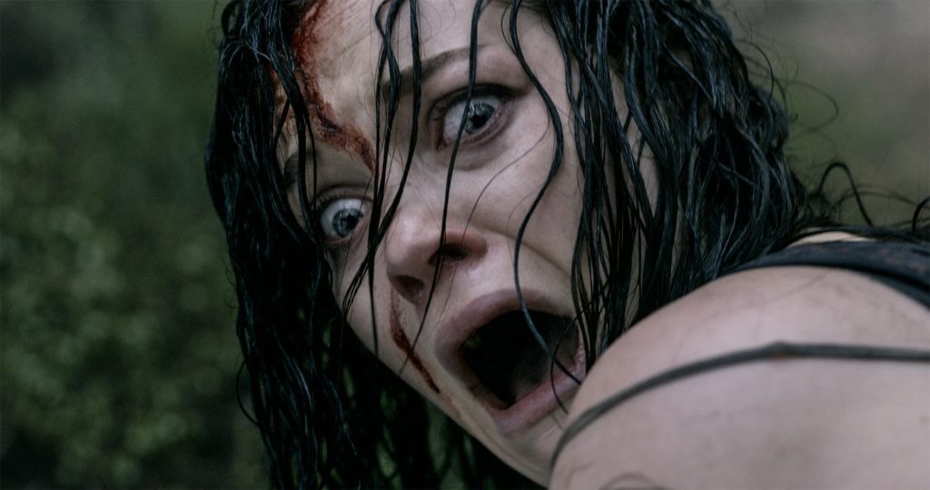 Mia in the 2013 version of Evil Dead