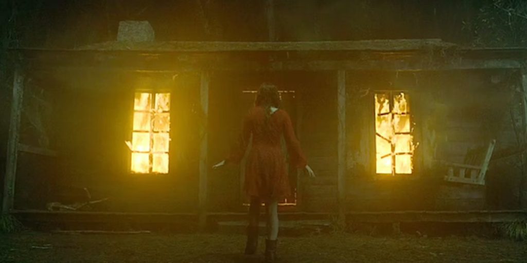 The cabin in the evil dead 2013 movie