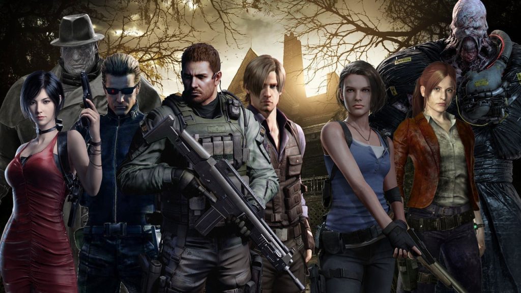 Characters from the Resident Evil Game Franchise