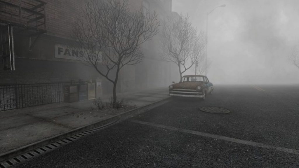 Silent Hill mist and fog creepy picture