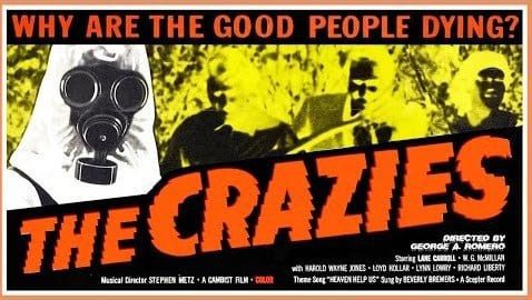 The Crazies ad from a news paper in 1972