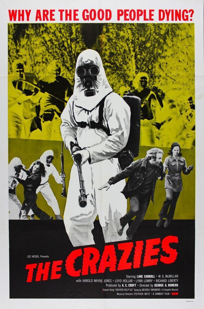 The Crazies original poster that was in theaters