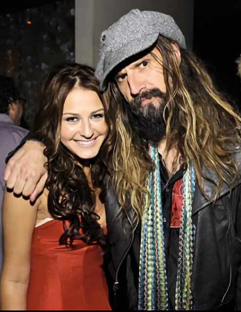 Scout Taylor with Rob Zombie