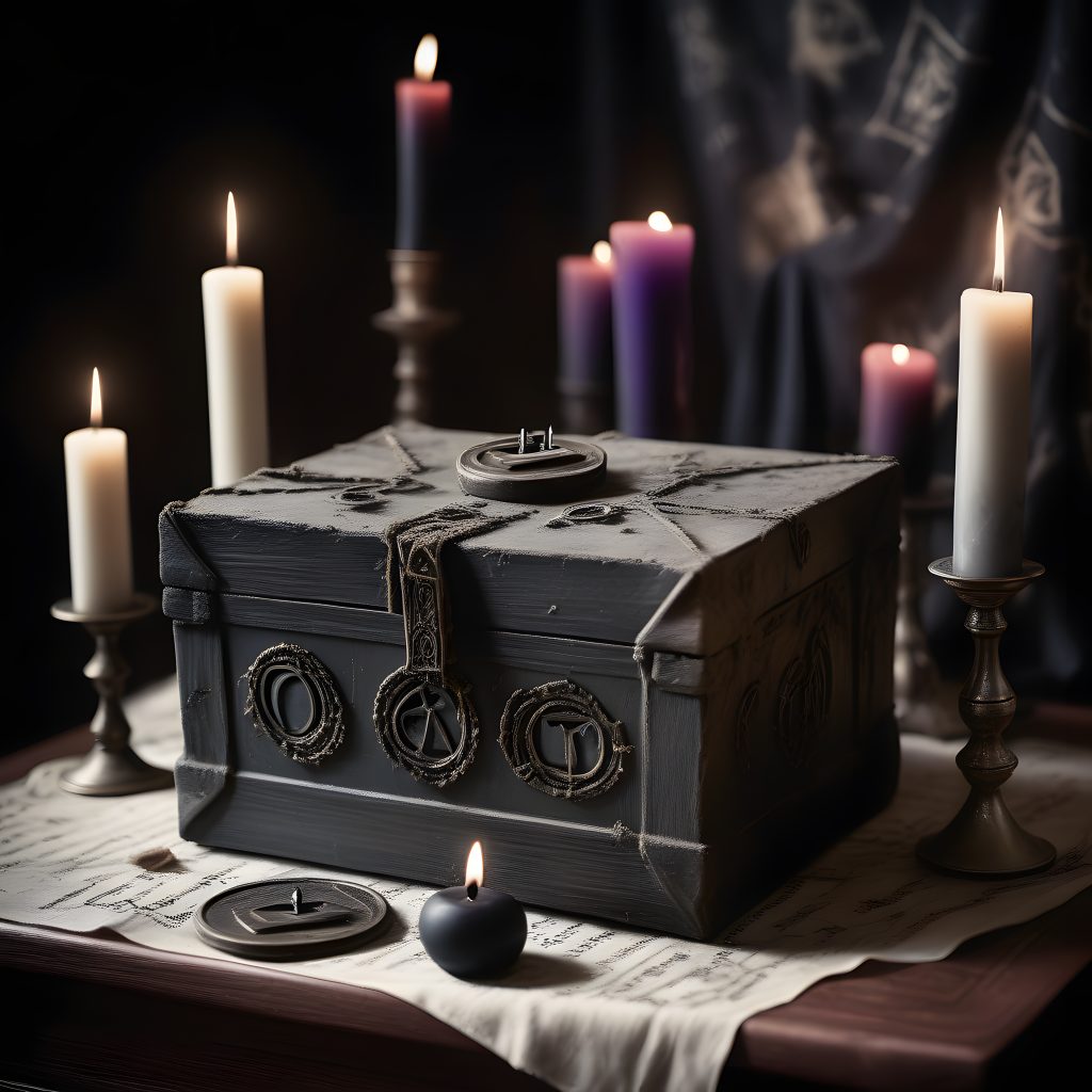 A Dybbuk Box found on ebay said to be containing a spirit