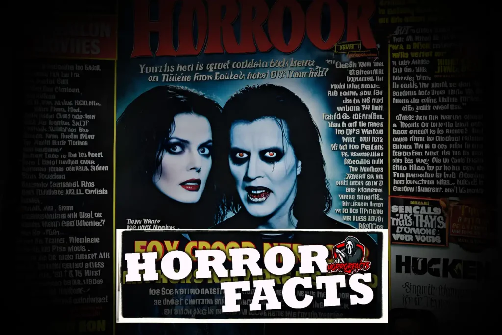 HORROR FACTS ALL THE REAL FACTS