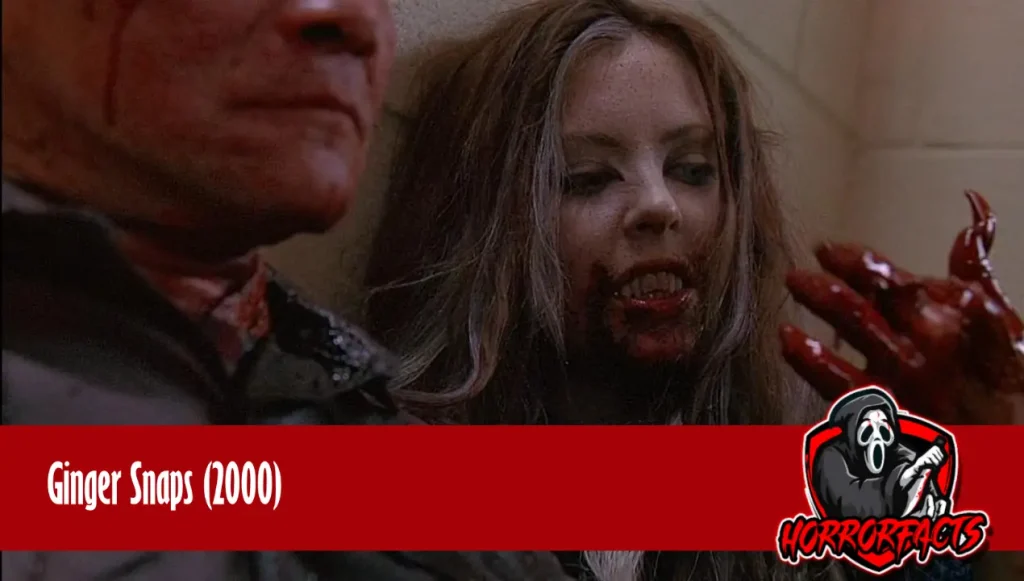 Ginger Snaps (2000) Blood covered face hot girl