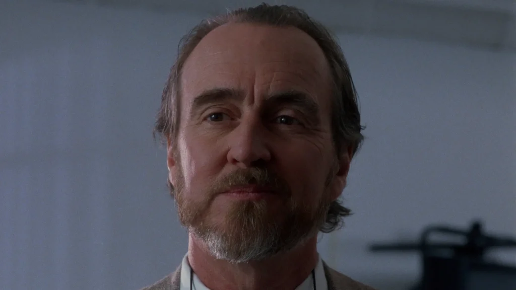 A Image of Wes Craven looking forward