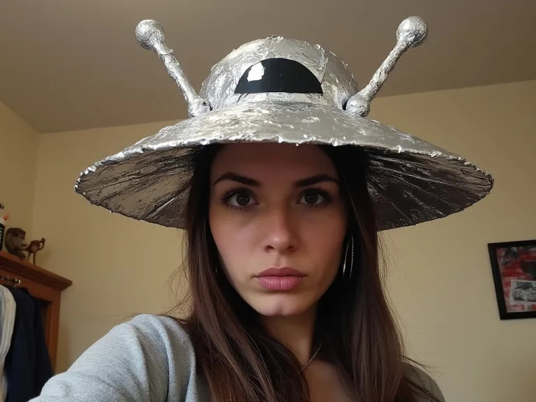 Tin Foil Hat for Her