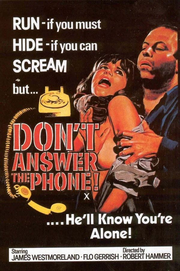 Don't Answer the Phone! 1980s classic horror film poster alternative edition