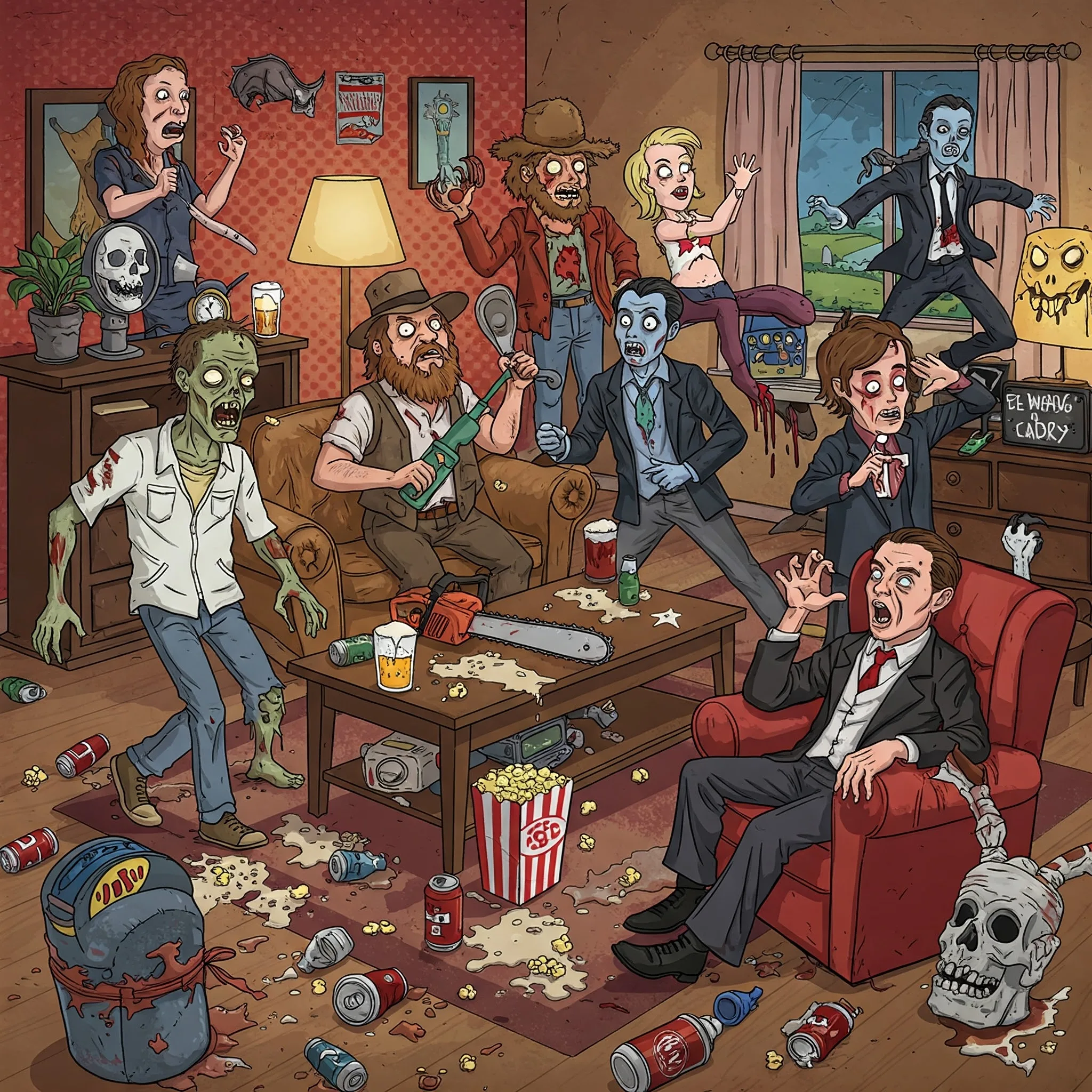 IF FAMOUS BANDS WERE HORROR VILLAINS (AND WHY METALLICA ARE OBVIOUSLY CENOBITES)