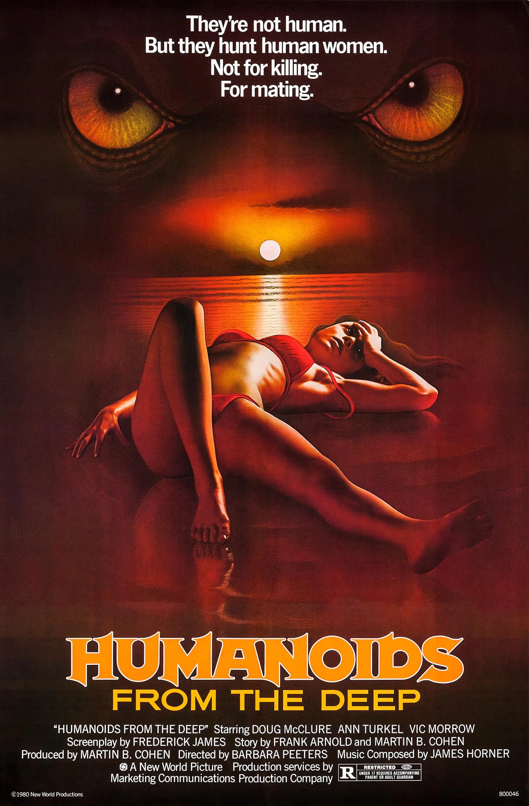 Humanoids from the Deep (1980): A Sleazy, Gory, Fish-Faced Fever Dream That Could Only Exist in the ’80s